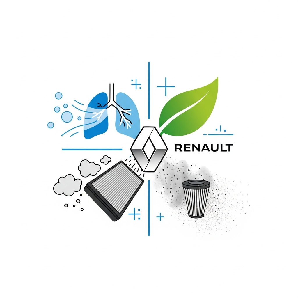 Renault Polen Filtresi Değişimi Ne Sıklıkta Yapılır? Temiz Hava, Sağlıklı Sürüş
