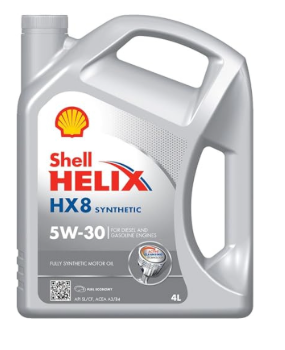 SHELL HELİX HX8 SYNTHETİC 5W30 4 LT