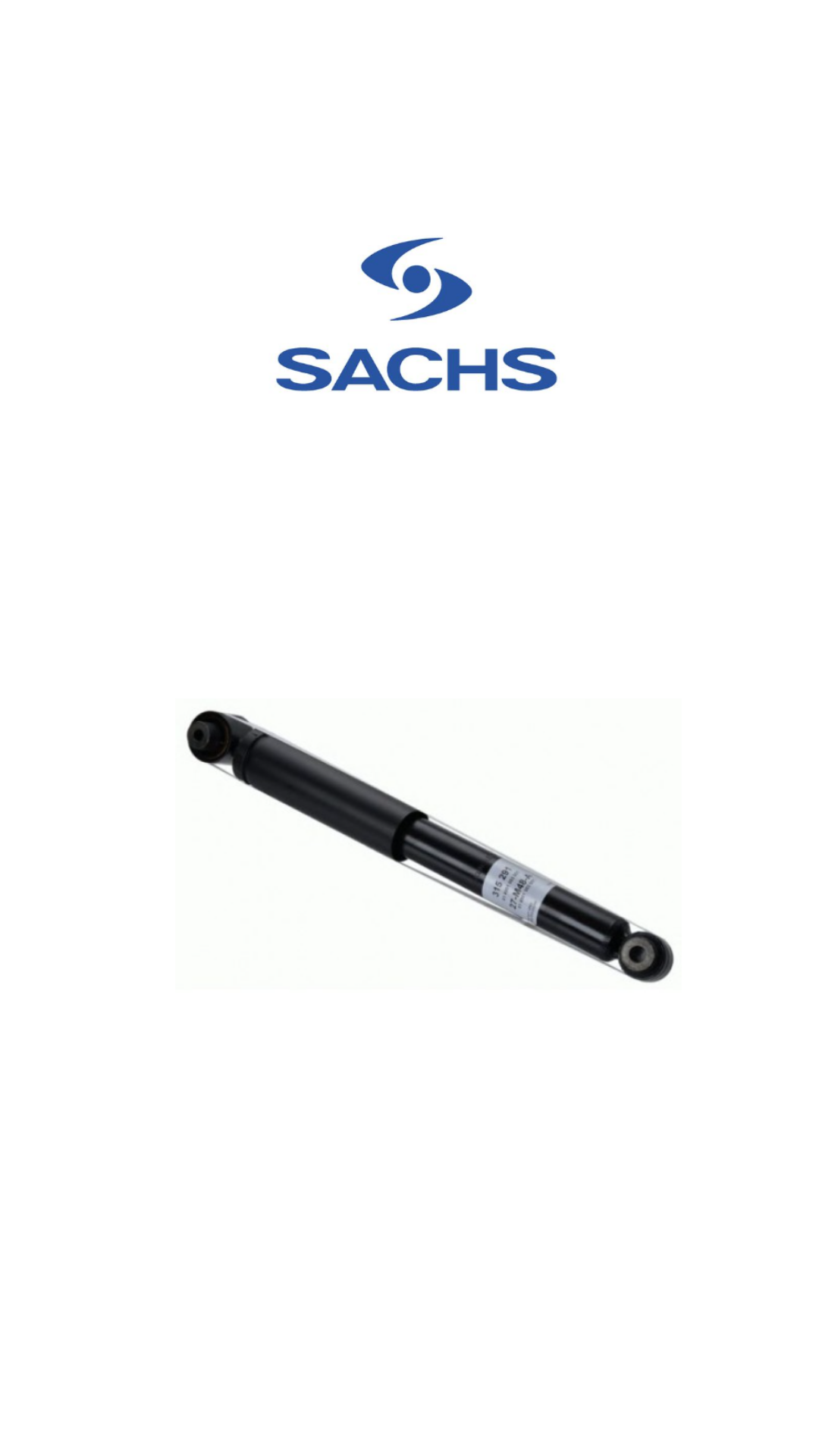 FLUENCE ARKA AMORTİSÖR - 562100664R - SACHS 315291