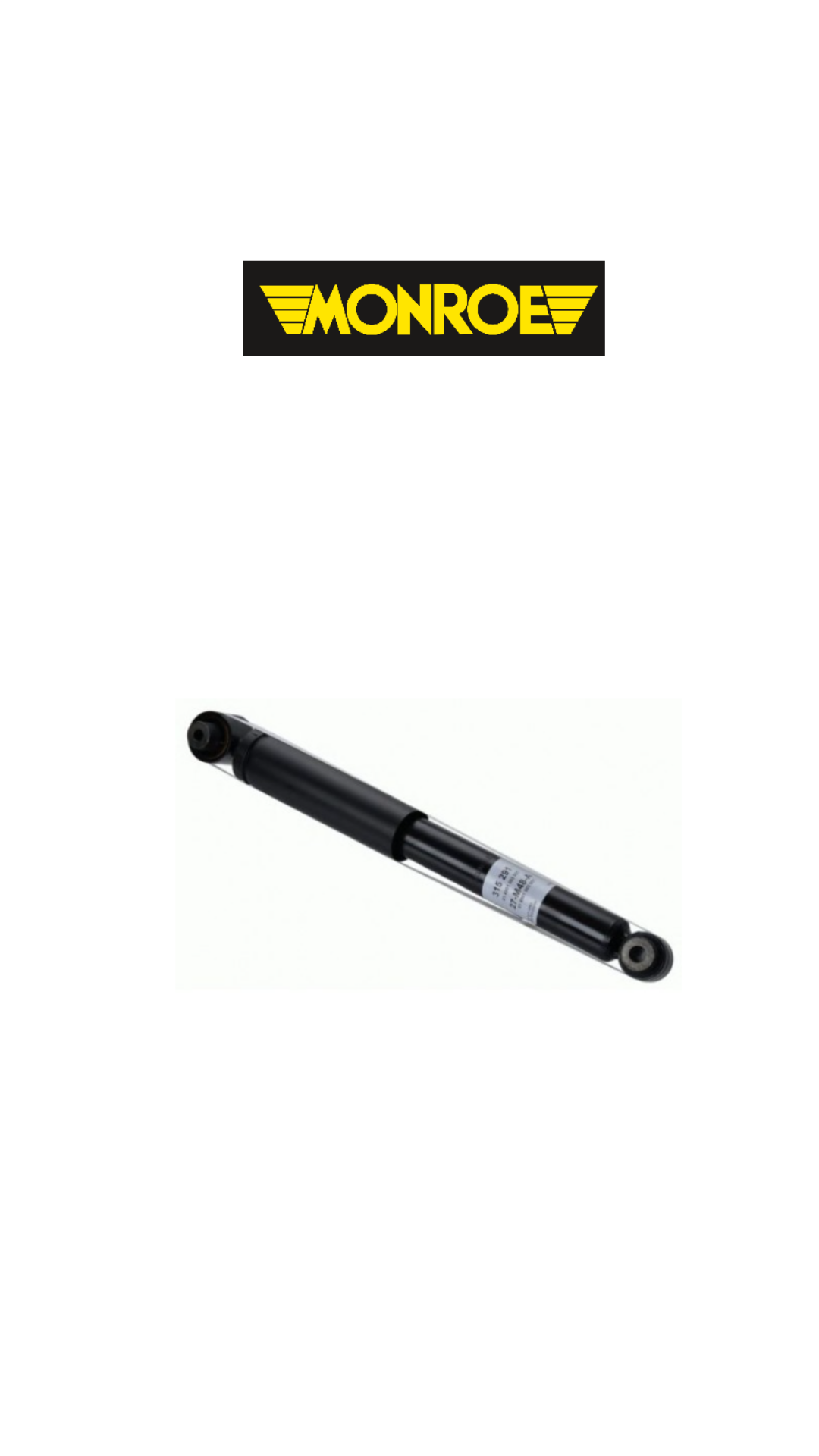 FLUENCE ARKA AMORTİSÖR - 562100664R - MONROE G1182A