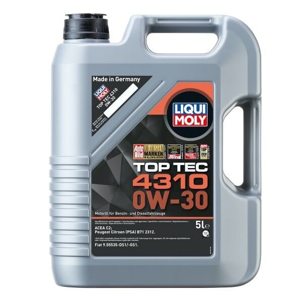 MOTOR YAĞI 0W30 TOP TEC 4310 5 LT. - LIQUI MOLY 2362