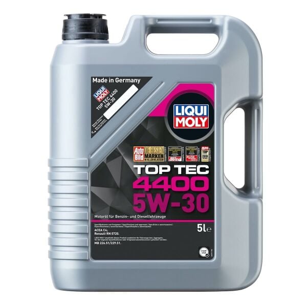 MOTOR YAĞI  TOP TEC 4400 5W30 RN720 5LT. - LIQUI MOLY 2322