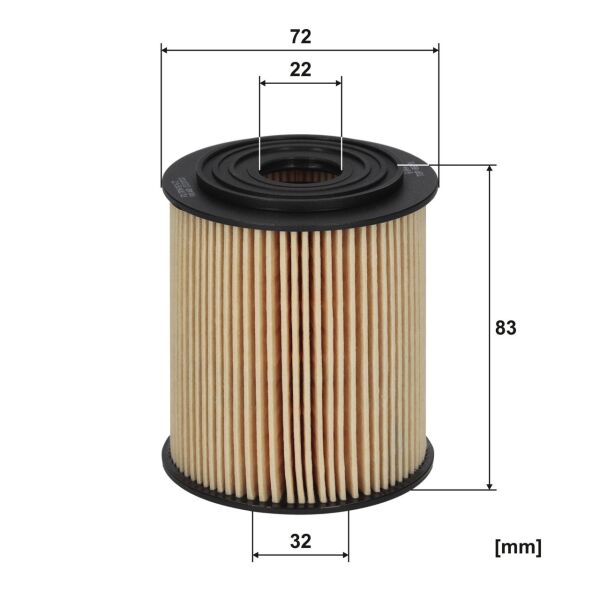 FIAT EGEA 1.6 E-TORQ YAĞ FİLTRESİ 7087808 - FILTRON OE672