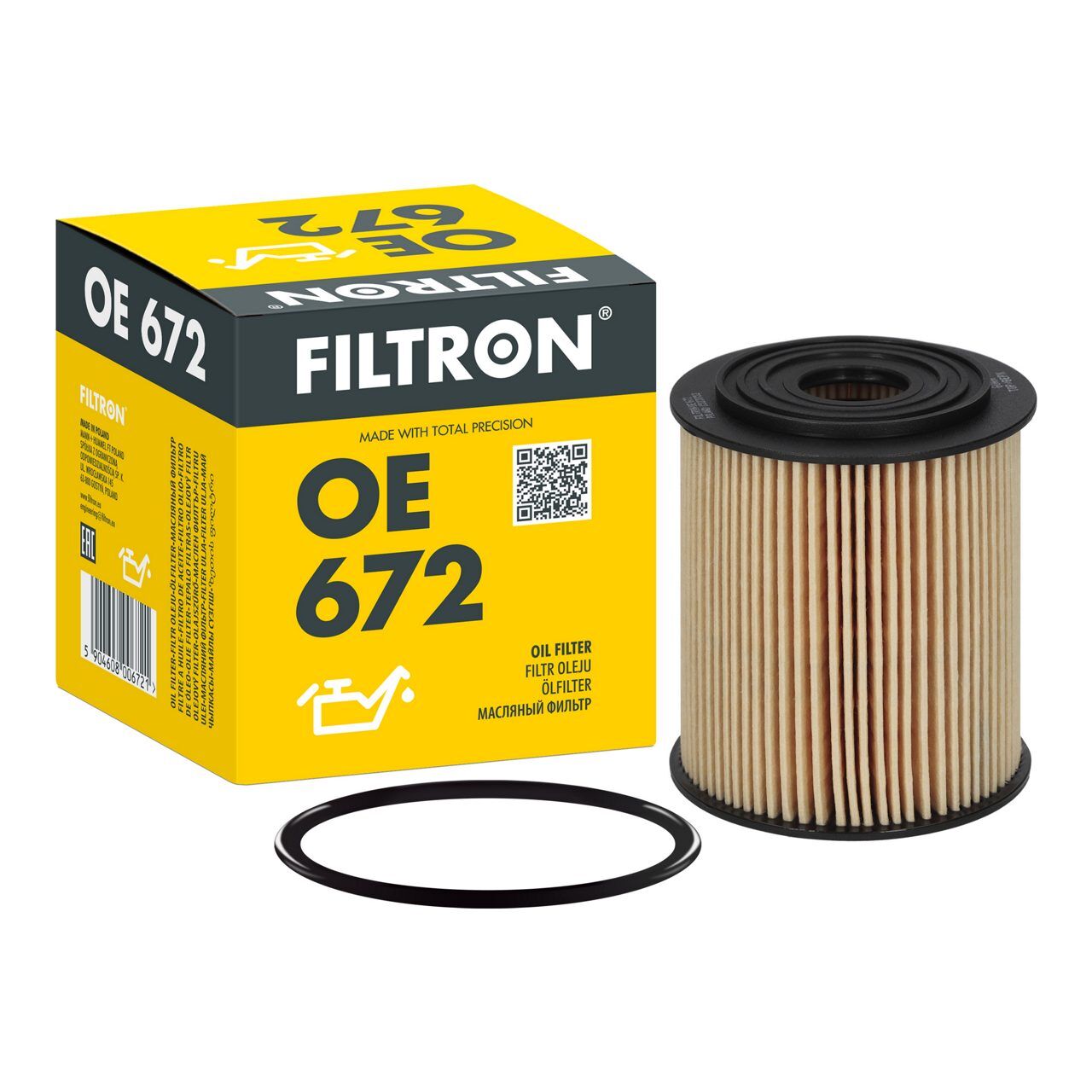 FIAT EGEA 1.6 E-TORQ YAĞ FİLTRESİ 7087808 - FILTRON OE672