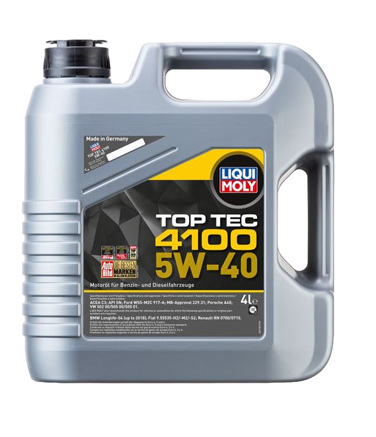 MOTOR YAĞI TOP TEC 4100 5W40 4LT. - LIQUI MOLY 2195