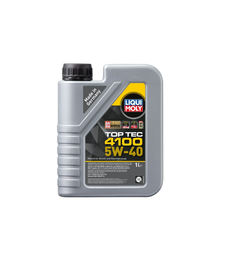 MOTOR YAĞI TOP TEC 4100 5W40 1 LİTRE - LIQUI MOLY 9510