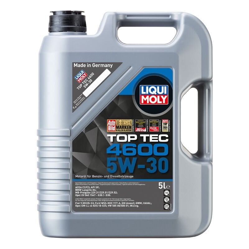 MOTOR YAĞI TOP TEC 4600 5W30 5LT. - LIQUI MOLY 2316