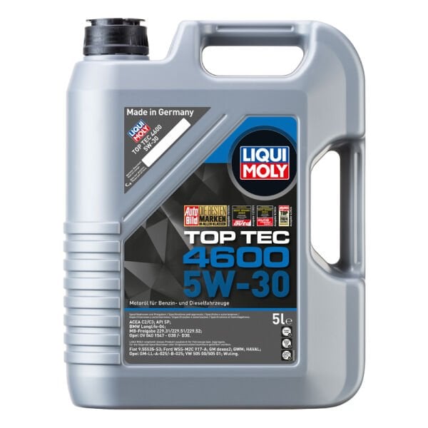 MOTOR YAĞI TOP TEC 4600 5W30 5LT. - LIQUI MOLY 2316