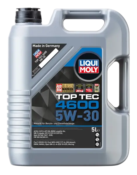 MOTOR YAĞI 5W30 TOP TEC 4600 5LT. - LIQUI MOLY 2316