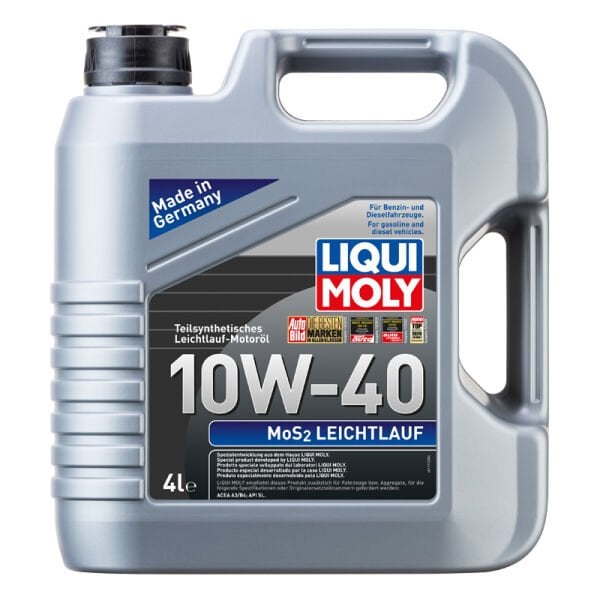MOTOR YAĞI 10W40 MOS2 LEICHTLAUF 4LT. - LIQUI MOLY 6948
