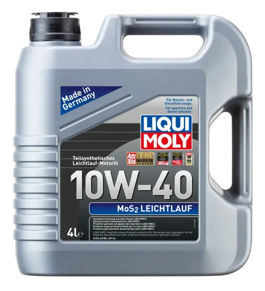 MOTOR YAĞI 10W40 MOS2 LEICHTLAUF 4LT. - LIQUI MOLY 6948