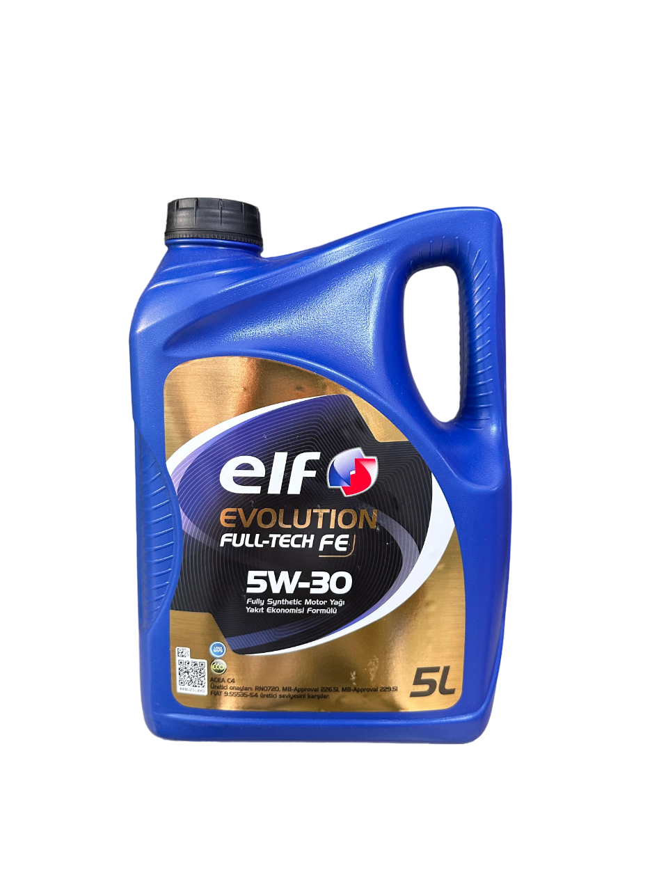 MOTOR YAĞI EVOLUTION 5W30 FULL-TECH FE RN720 5 LT. - ELF