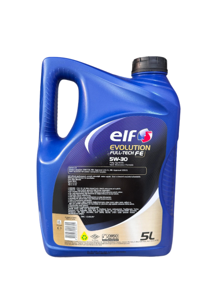 ELF EVOLUTION FULL-TECH FE 5W30 5 LT.