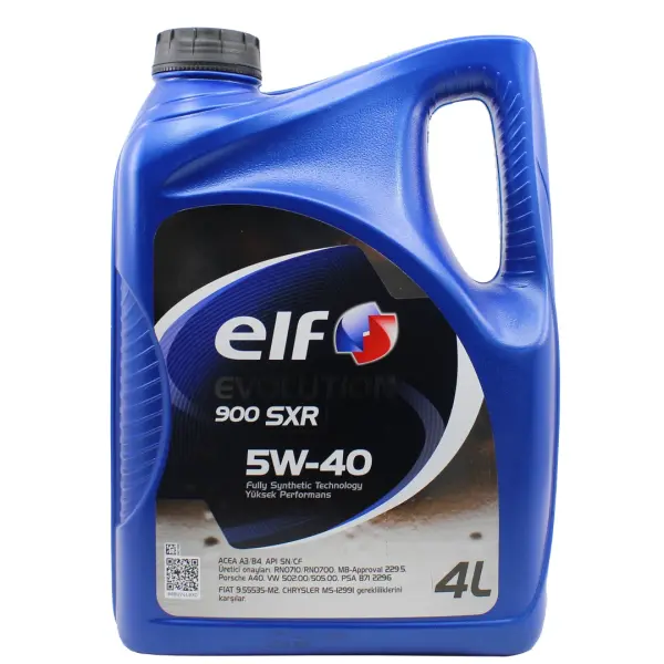 MOTOR YAĞI ELF EVOLUTION 900 SXR 5W40 4LT.
