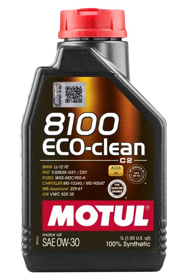 MOTOR YAĞI 8100 ECO-CLEAN 0W30 1LT. - MOTUL 102888