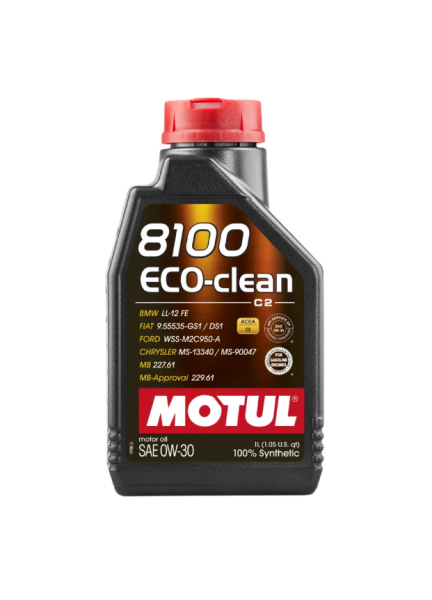 MOTOR YAĞI 8100 ECO-CLEAN 0W30 1LT. - MOTUL 102888