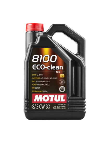 MOTOR YAĞI 8100 ECO-CLEAN 0W30 5 LT. - MOTUL 102889