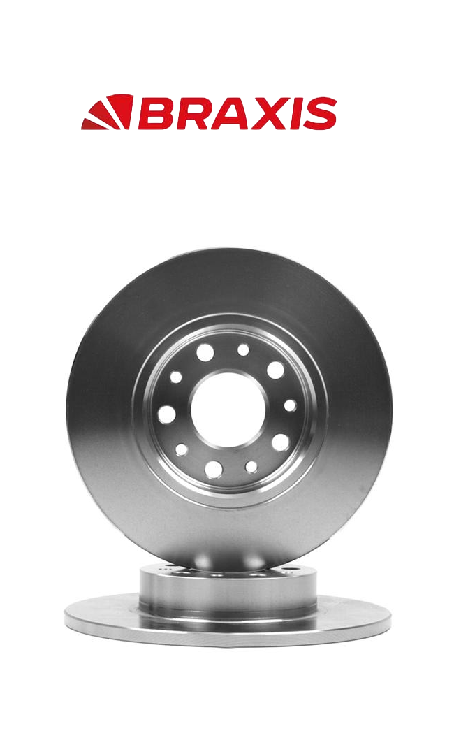 FIAT EGEA ARKA FREN DİSKİ (TAKIM) 52067390 - BRAXIS AE0868