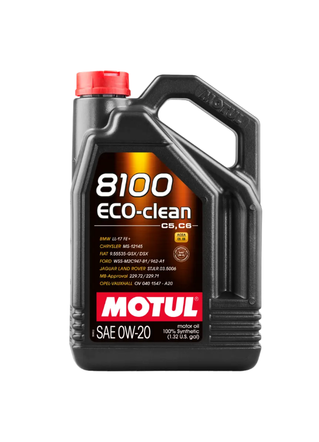 MOTOR YAĞI 8100 ECO-CLEAN 0W20 1 LİTRE - MOTUL 108814