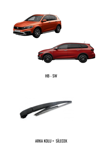 EGEA ARKA SİLECEK KOLU + SÜPÜRGESİ ( 275 mm ) - 52015974