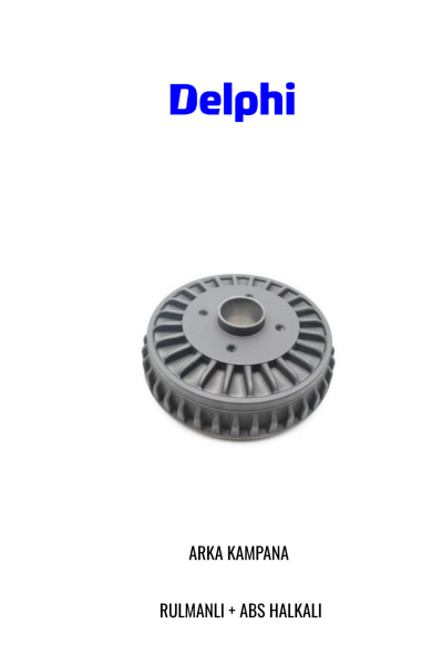 ARKA FREN KAMPANASI ( ADET ) DELPHİ 432007212R - BFR621