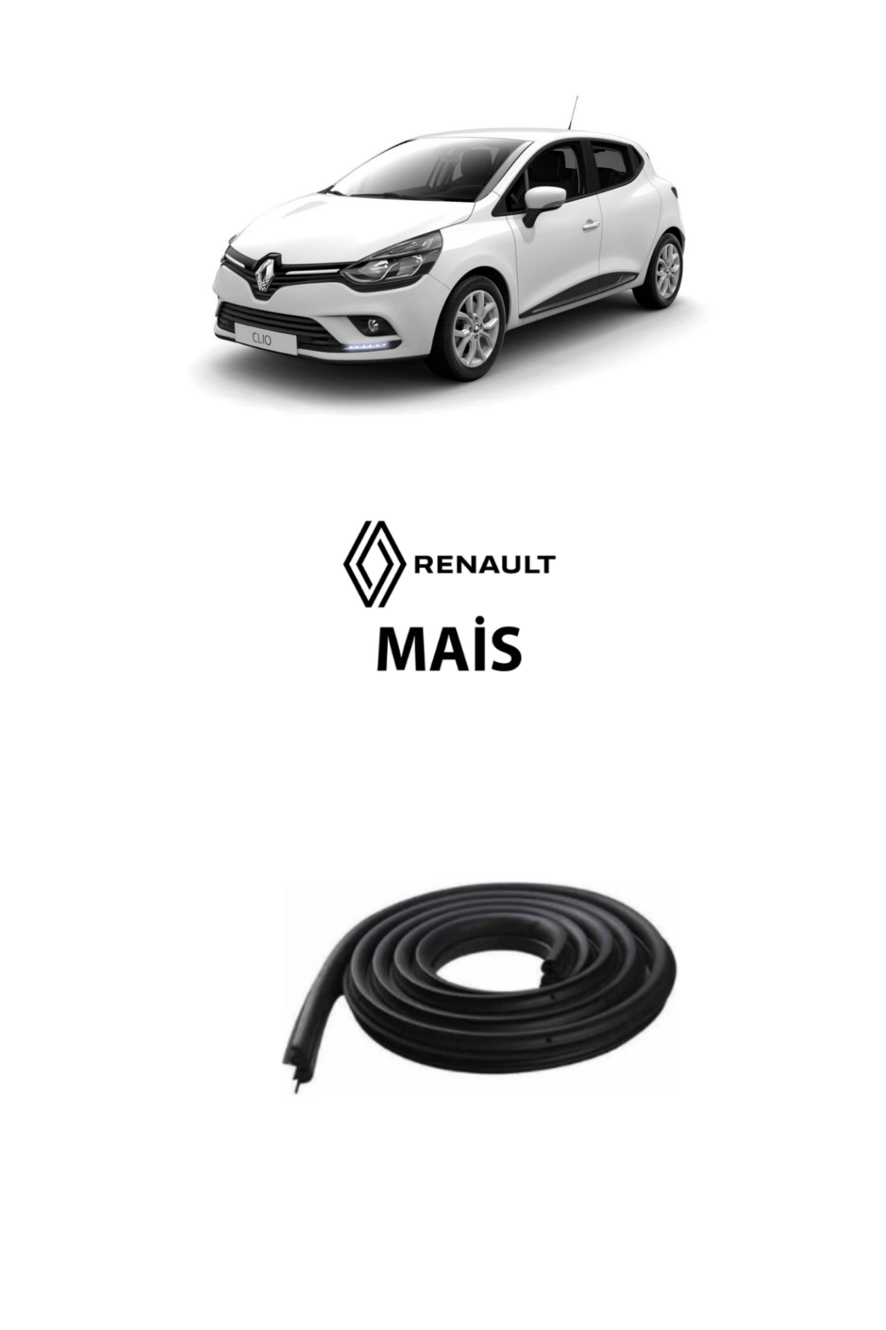 CLIO IV ÖN KAPI KASA FİTİLİ  SAĞ - SOL UYUMLU 808324424R ( ORİJİNAL )