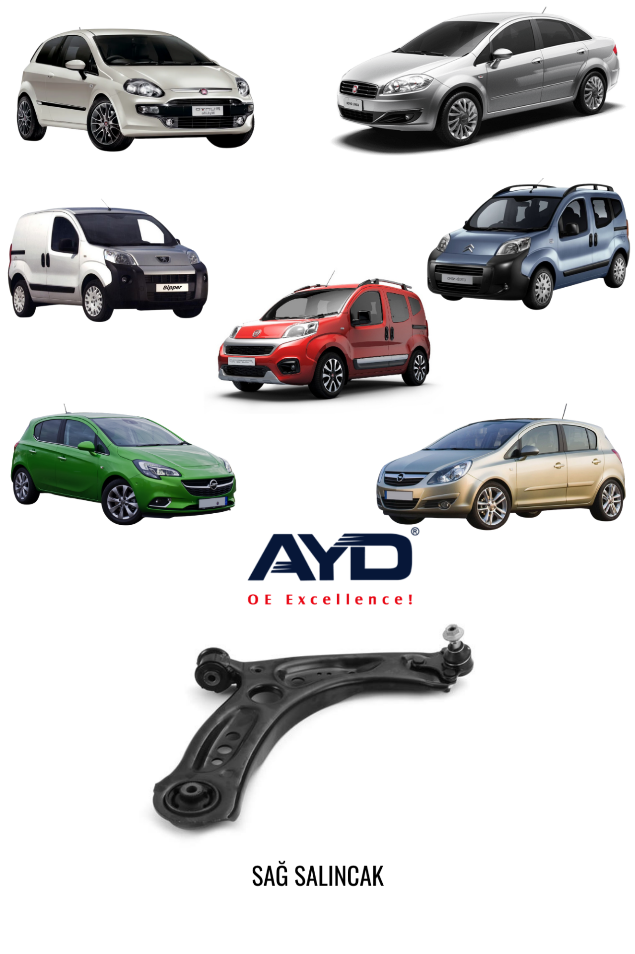 LİNEA-FİORİNO-NEMO-BİPPER-PUNTO-CORSA D-CORSA E SAĞ SALINCAK AYD 51895366 - 97-05148