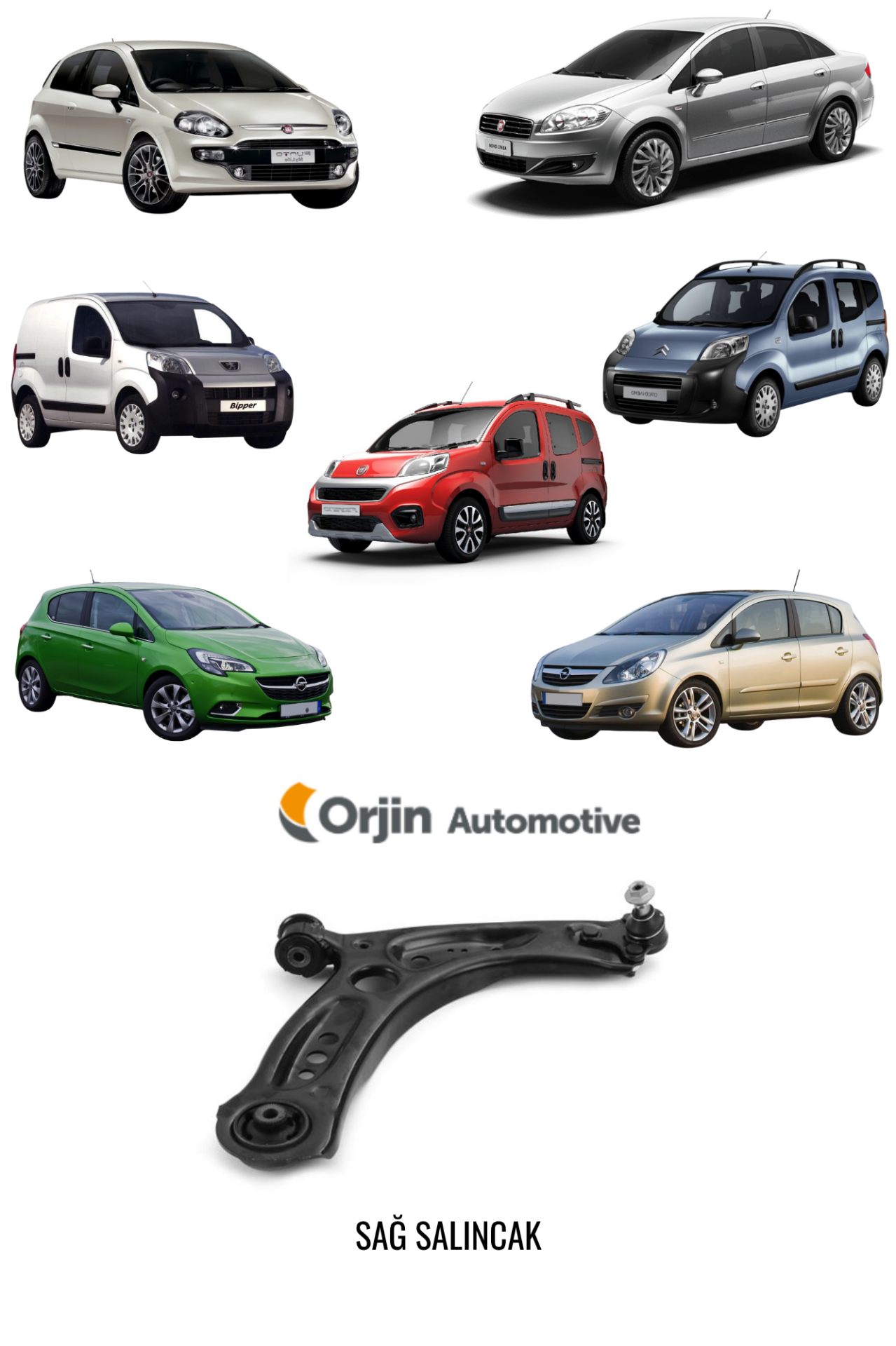 LİNEA-FİORİNO-NEMO-BİPPER-PUNTO-CORSA D-CORSA E SAĞ SALINCAK ORJIN 51895366 - 00294