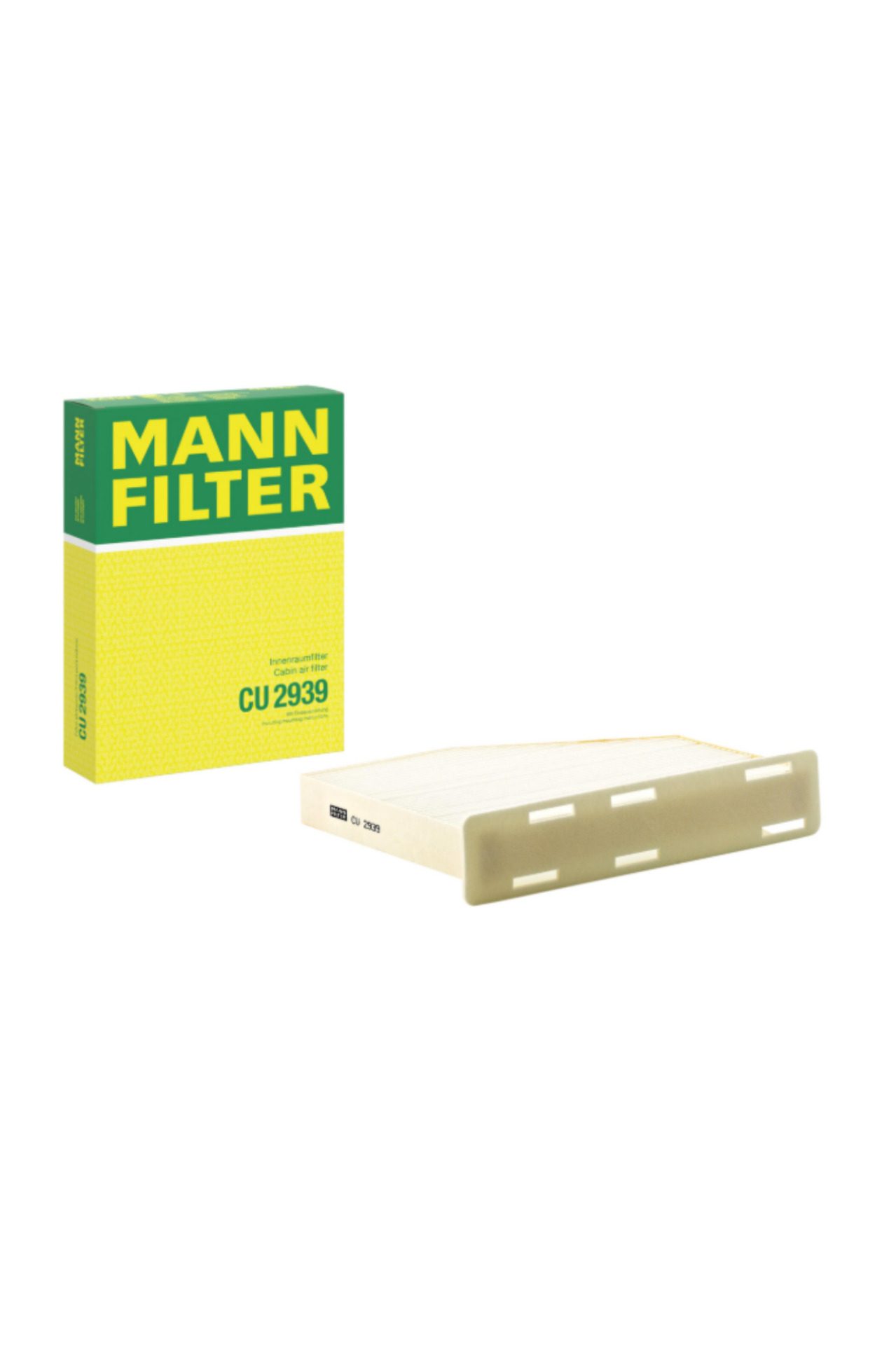 POLEN FİLTRESİ 1K0819644 CADDY III - JETTA III - PASSAT - TOURAN - GOLF V MANN CU2939 (KARBONSUZ)
