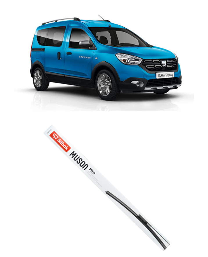 ÖN SİLECEK TAKIMI DACIA DOKKER ( 550 - 400 MM ) - SB2216P