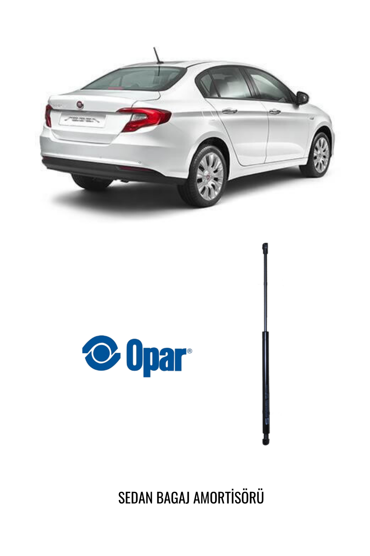 EGEA BAGAJ AMORTİSÖRÜ ( SEDAN ) - FIAT OPAR 52221024