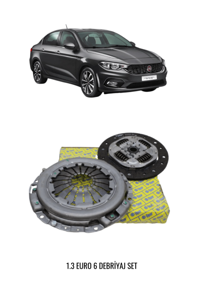 FIAT EGEA - 500L - ALFA MITO - LANCIA YPSILON - DEBRİYAJ SETİ RULMANSIZ EURO 6 OPAR 55261925