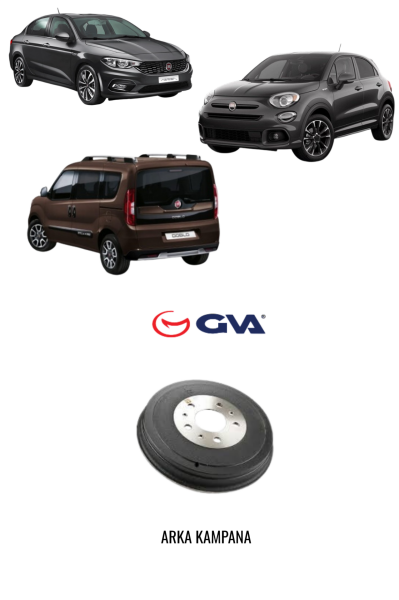 EGEA - COMBO D - 500L - DOBLO - ARKA FREN KAMPANASI GVA 7329113 - 51990128