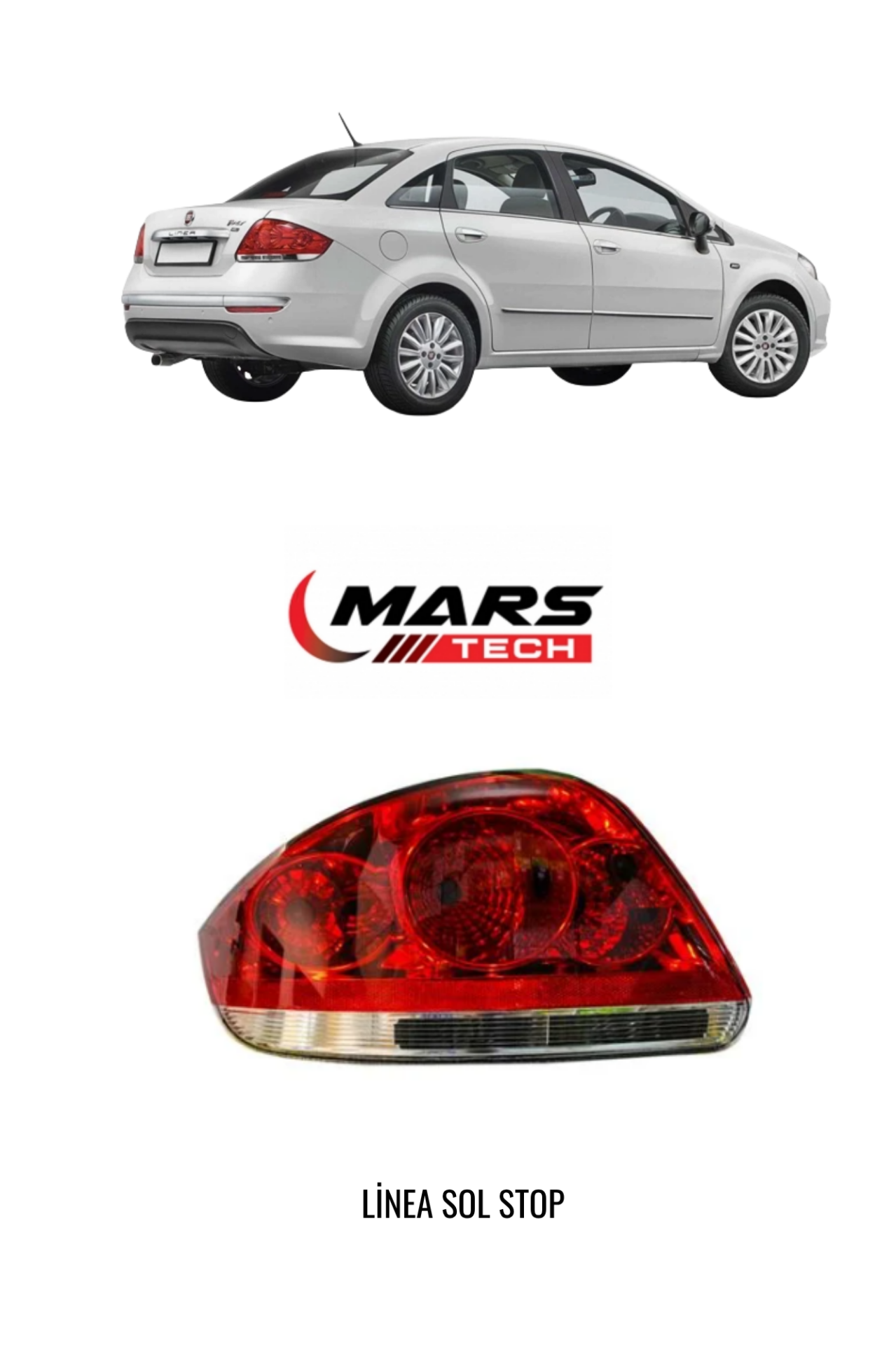FIAT LİNEA STOP LAMBASI ARKA SOL 51869226 MARS 510381