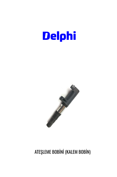 MEGANE I-II-III - KANGOO - LAGUNA II-III - CLIO II-III - SCENIC II-III - TRAFIC II - DUSTER - LOGAN - SANDERO KALEM BOBİN 224332597R DELPHI CE20014-12B1