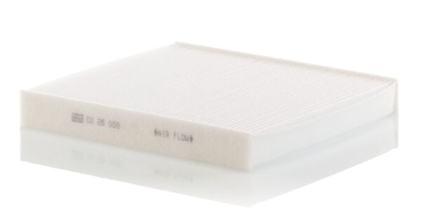 VW GOLF VII - PASSAT - TIGUAN - TOURAN - CRAFTER - AUDI A3 - SEAT LEON - SKODA OCTAVIA POLEN FİLTRESİ 5Q0818653 - 5Q0819653 MANN CU26009