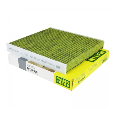 VW GOLF VII - PASSAT - TIGUAN - TOURAN - CRAFTER - AUDI A3 - SEAT LEON - SKODA OCTAVIA POLEN FİLTRESİ (ANTİ ALLERJEN) 5Q0818653 - 5Q0819653 MANN FP26009