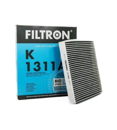 VW GOLF VII - PASSAT - TIGUAN - TOURAN - CRAFTER - AUDI A3 - SEAT LEON - SKODA OCTAVIA POLEN FİLTRESİ (KARBONLU) 5Q0818653 - 5Q0819653 FILTRON K1311A