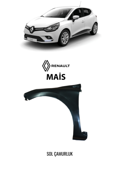 RENAULT CLIO IV ÖN ÇAMURLUK SOL 631017984R RENAULT MAIS