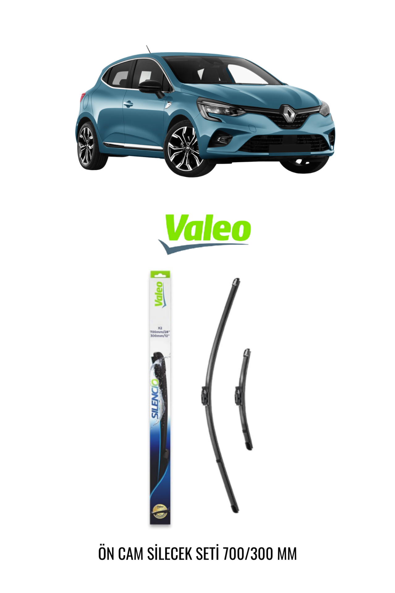 RENAULT CLIO V SİLECEK SETİ 288908334R 700/300 mm VALEO 577976
