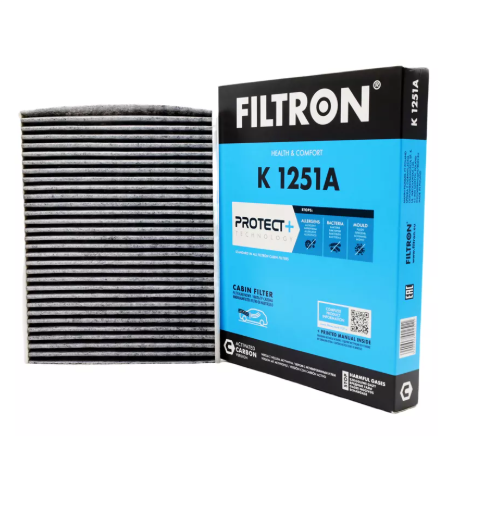 FIESTA VI - B-MAX - TRANSIT COURIER - ECOSPORT - KA+ III POLEN FİLTRESİ 1566997 FILTRON K1251A (KARBONLU)