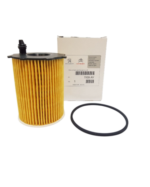 PARTNER - BERLINGO - FIESTA - FOCUS - C-MAX - FUSION - P206 - P207 - P208 - P301 - P307 - P308 - P407 - P2008 - P3008 - P5008 - BIPPER - JUMPY - XSARA - EXPERT - NEMO - C1 - C2 - C3 - C4 - C5 - DS3 - DS4 - DS5 YAĞ FİLTRESİ PSA 1109.AY - 1109AY
