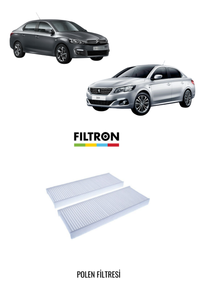 PEUGEOT 301 - CITROËN C-ELYSEE POLEN FİLTRESİ 9678792080 - 9814237680 FILTRON K1339-2X