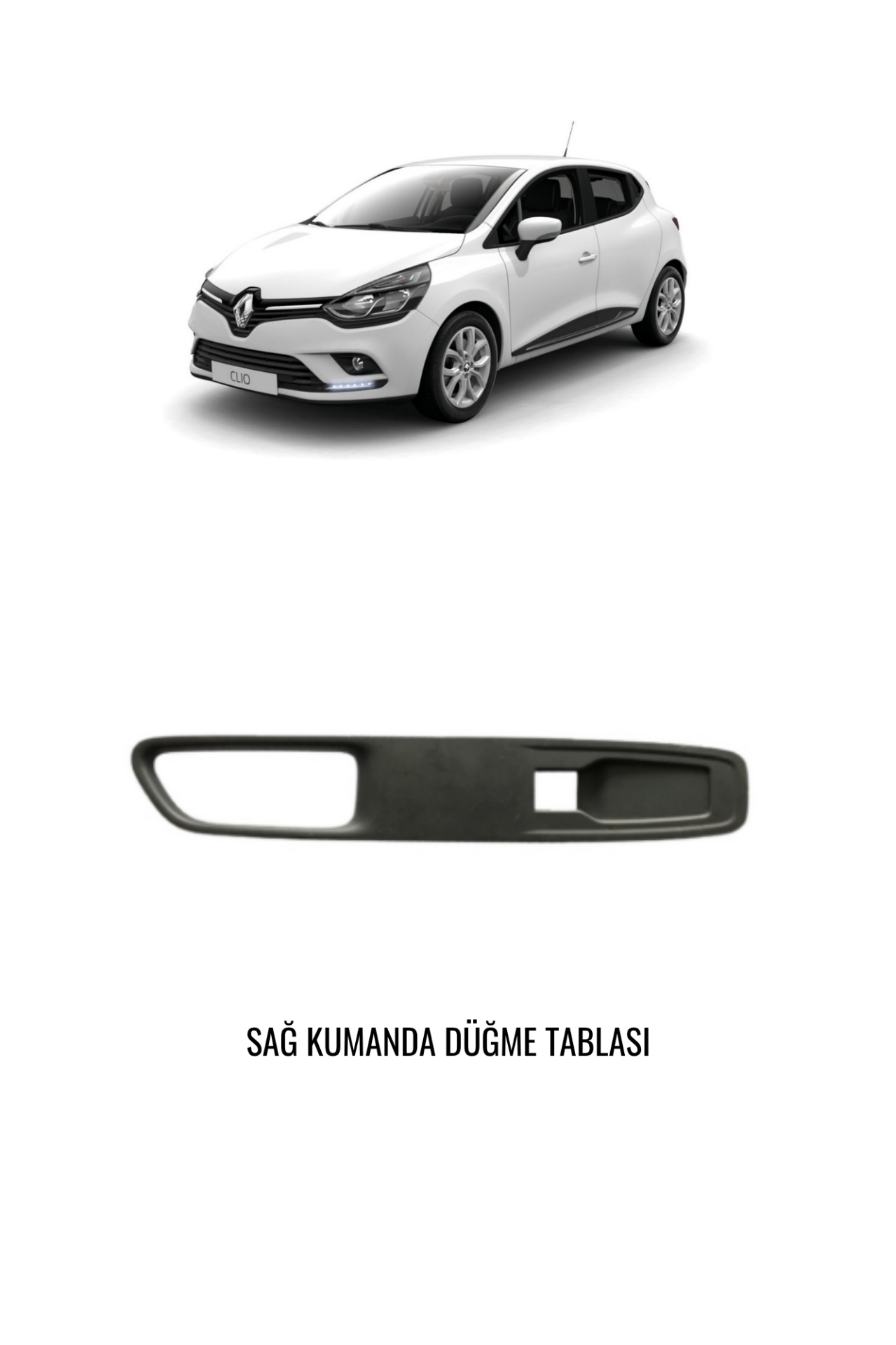 RENAULT CLIO 4 SAĞ CAM DÜĞME ÇERÇEVESİ - RENAULT MAIS 809603269R