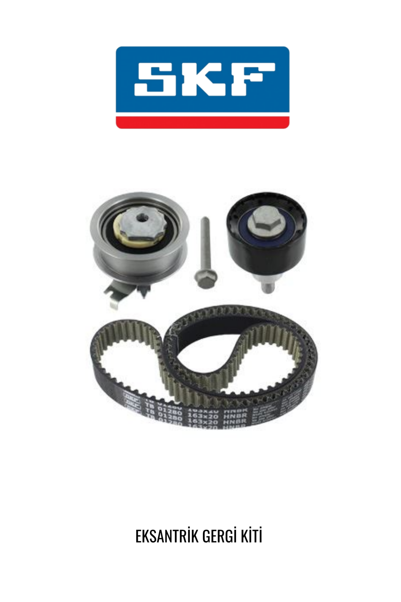 GOLF VII - PASSAT - POLO - AUDI A3 - SEAT LEON - SKODA OCTAVIA 1.2 TSI - 1.4 TSI EKSANTRİK TRİGER SETİ 04E109119F SKF VKMA01280