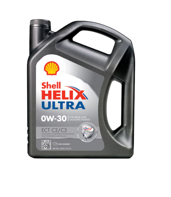SHELL HELIX ULTRA 0W30 ECT 5 LT