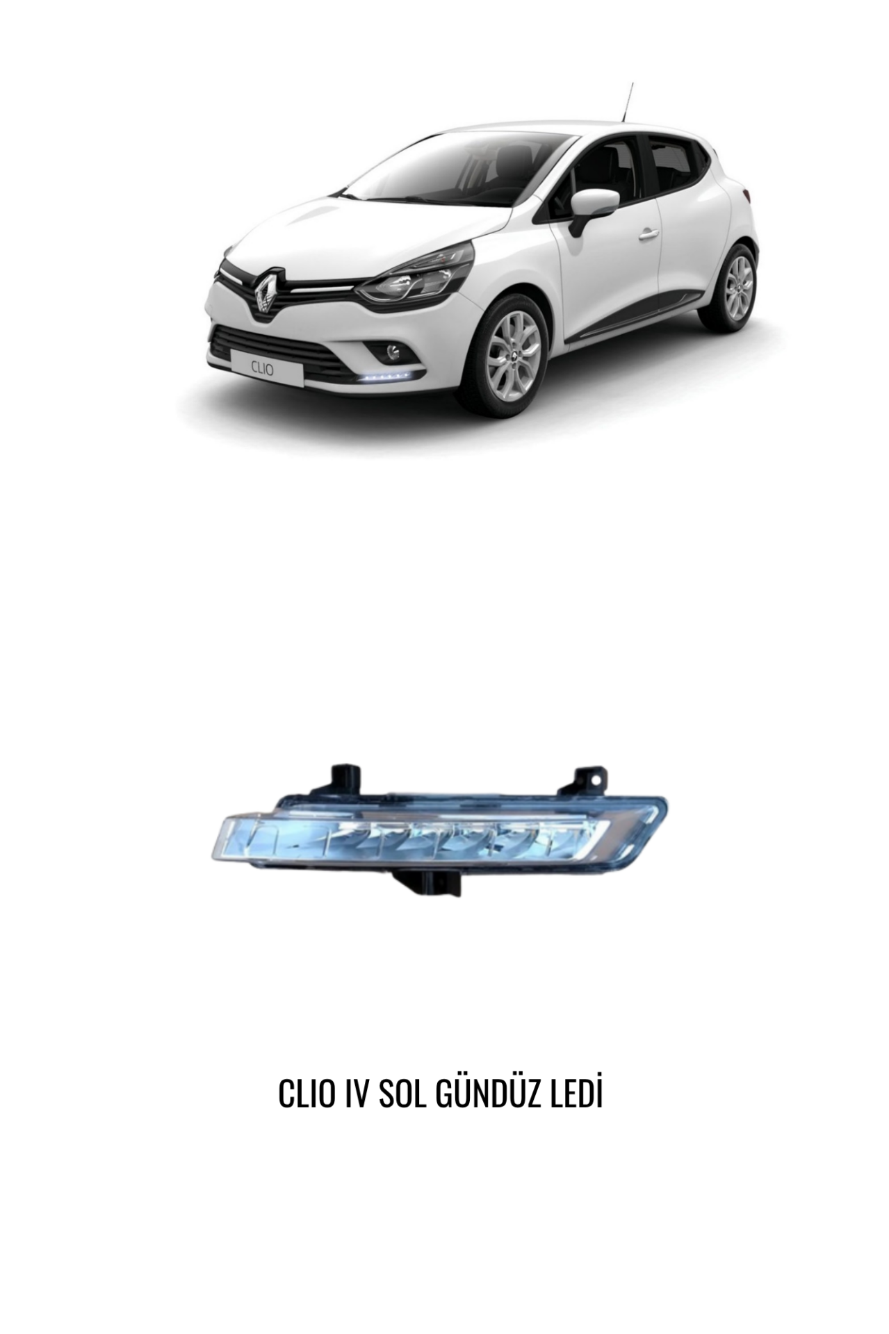 GÜNDÜZ FARI SOL 266051034R RENAULT CLIO IV LEDLİ