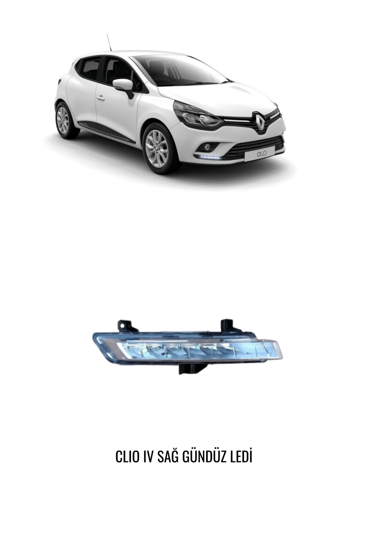 GÜNDÜZ FARI SAĞ 266007864R RENAULT CLIO IV LEDLİ