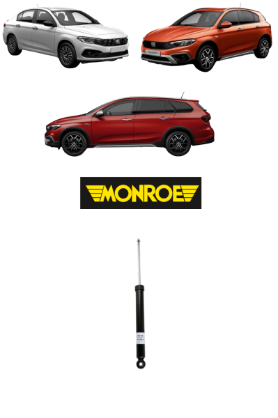 FIAT EGEA ARKA AMORTİSÖR 52250085 MONROE G2244 ( 1 ADET )