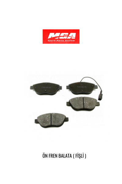 ÖN FREN BALATASI 77365379 FIAT BRAVO II DOBLO FIORINO BIPPER NEMO PRATICO EVO PUNTO STILO IDEA LINEA 08> OPEL COMBO CORSA 12> MGA 55127